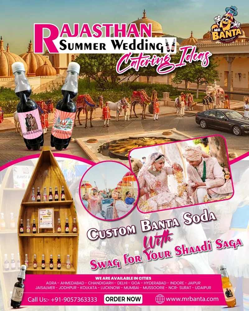 10 Rajasthan Summer Wedding Catering Ideas for a Cool Celebration