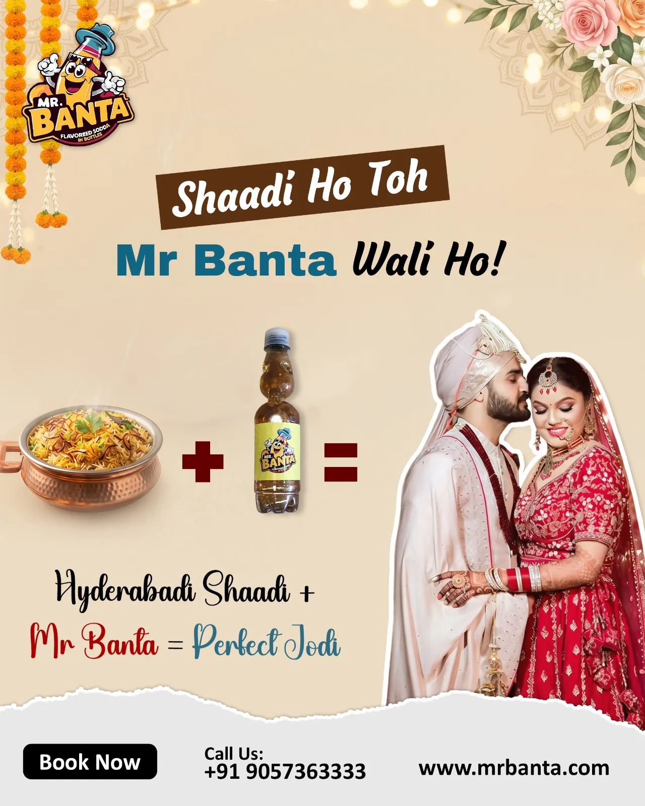 Welcome Guests with a Mr Banta Soda